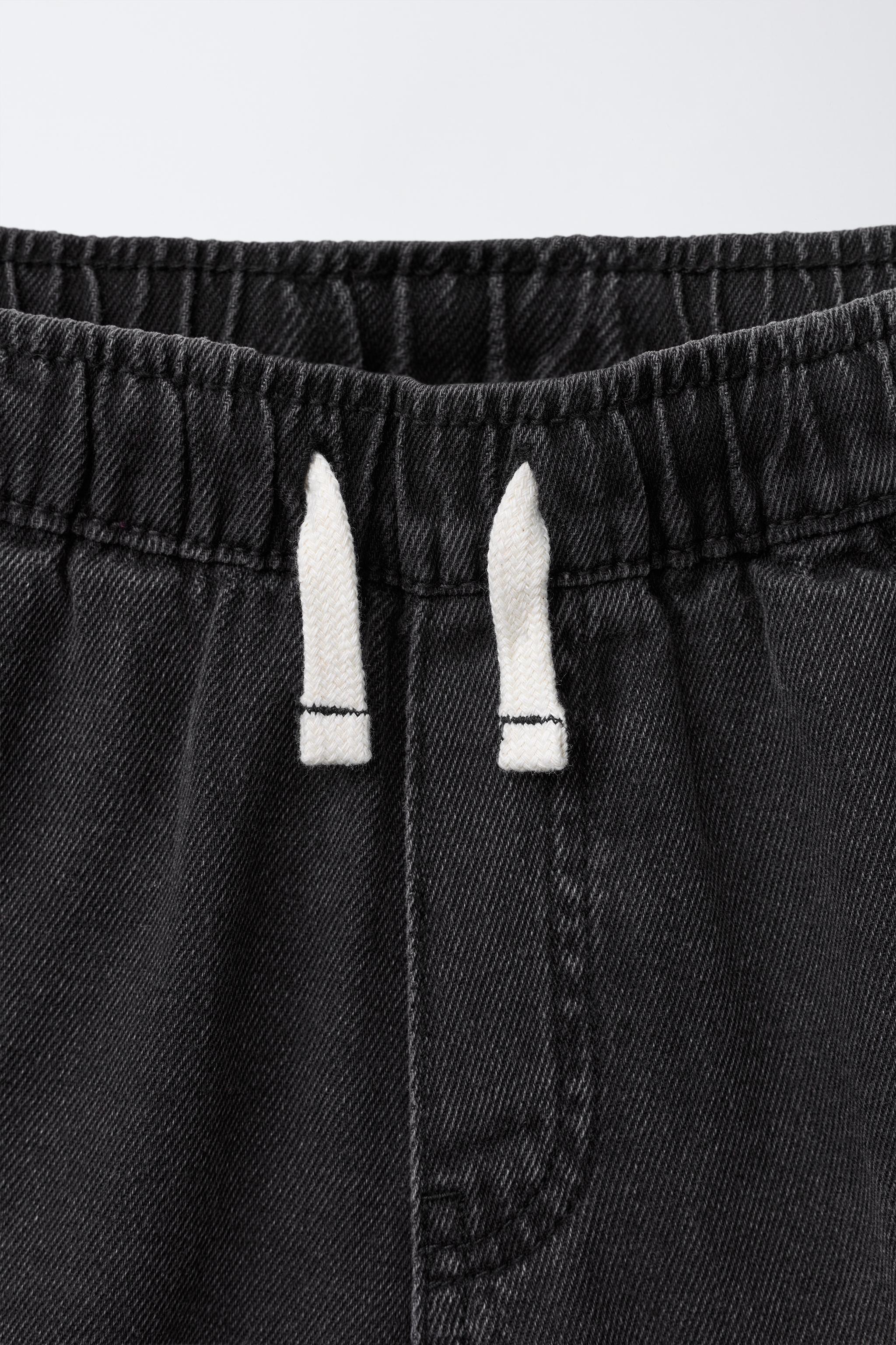 LOOSE DENIM BERMUDA SHORTS